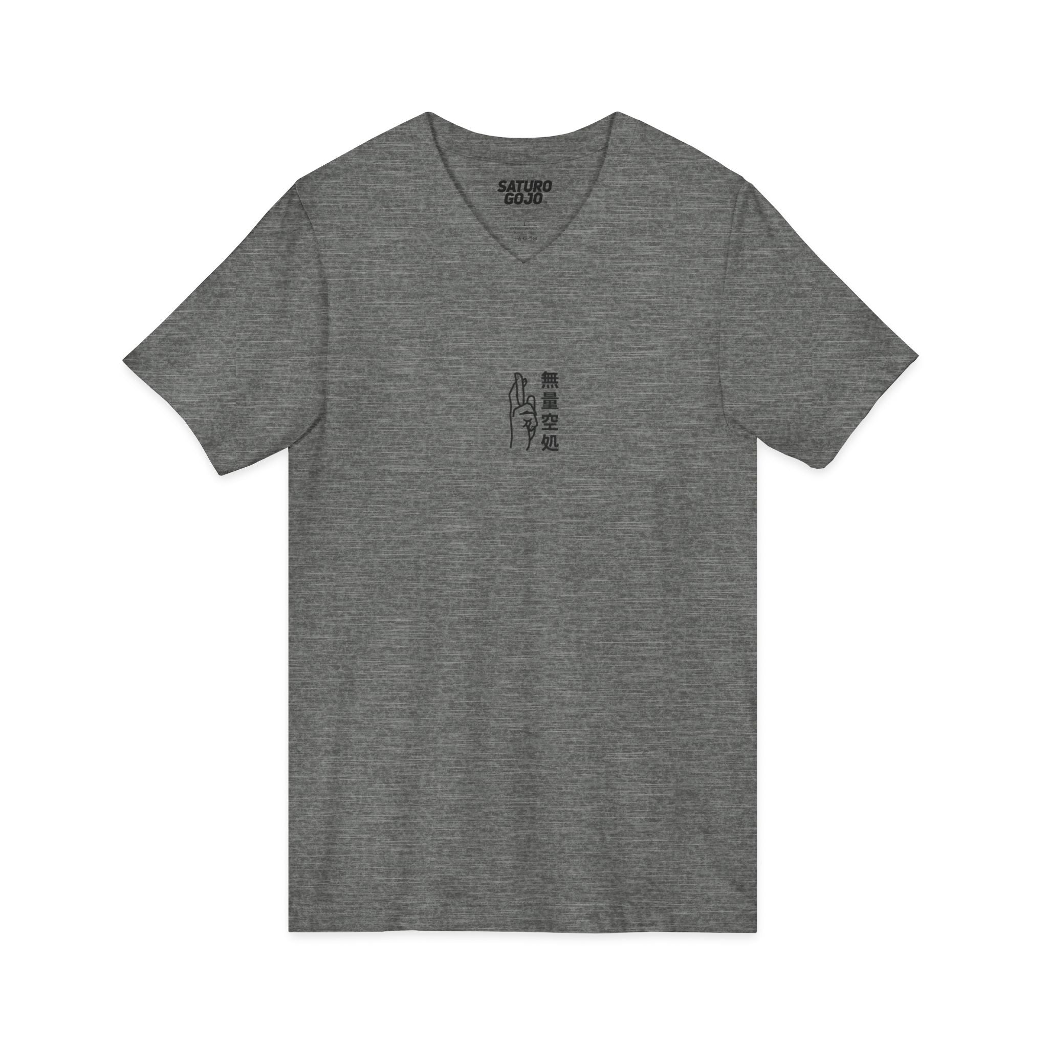 Minimal Arc - Inspired by Satoru Gojo 無量空処 Unlimited Void Domain Expansion Anime V-Neck Tee – Jujutsu Kaisen