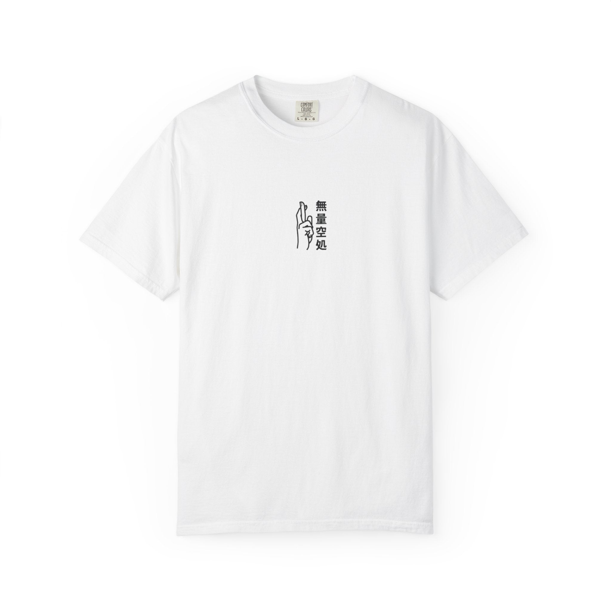 Minimal Arc - Inspired by Satoru Gojo 無量空処 Unlimited Void Domain Expansion Anime Heavyweight Tee – Jujutsu Kaisen