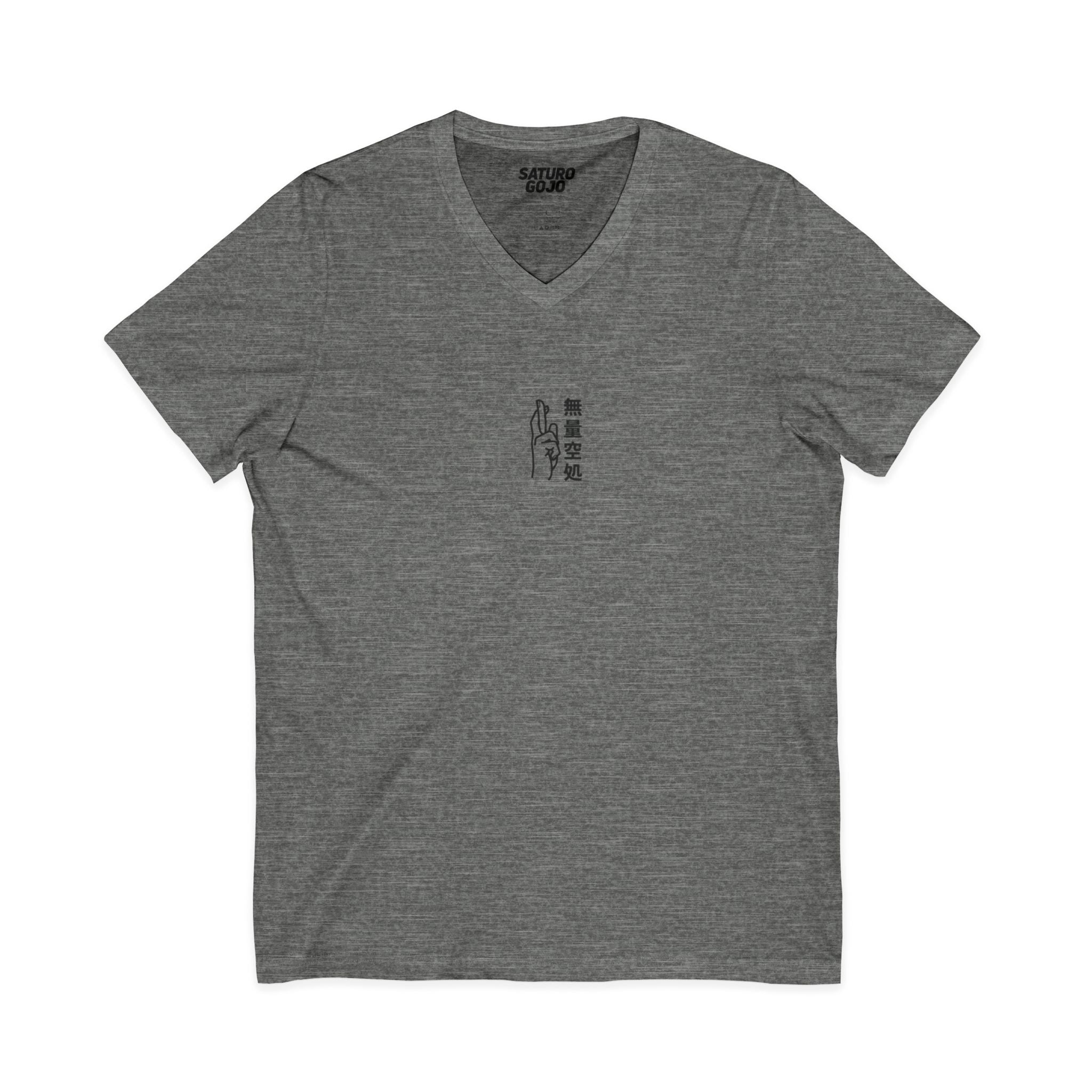 Minimal Arc - Inspired by Satoru Gojo 無量空処 Unlimited Void Domain Expansion Anime V-Neck Tee – Jujutsu Kaisen